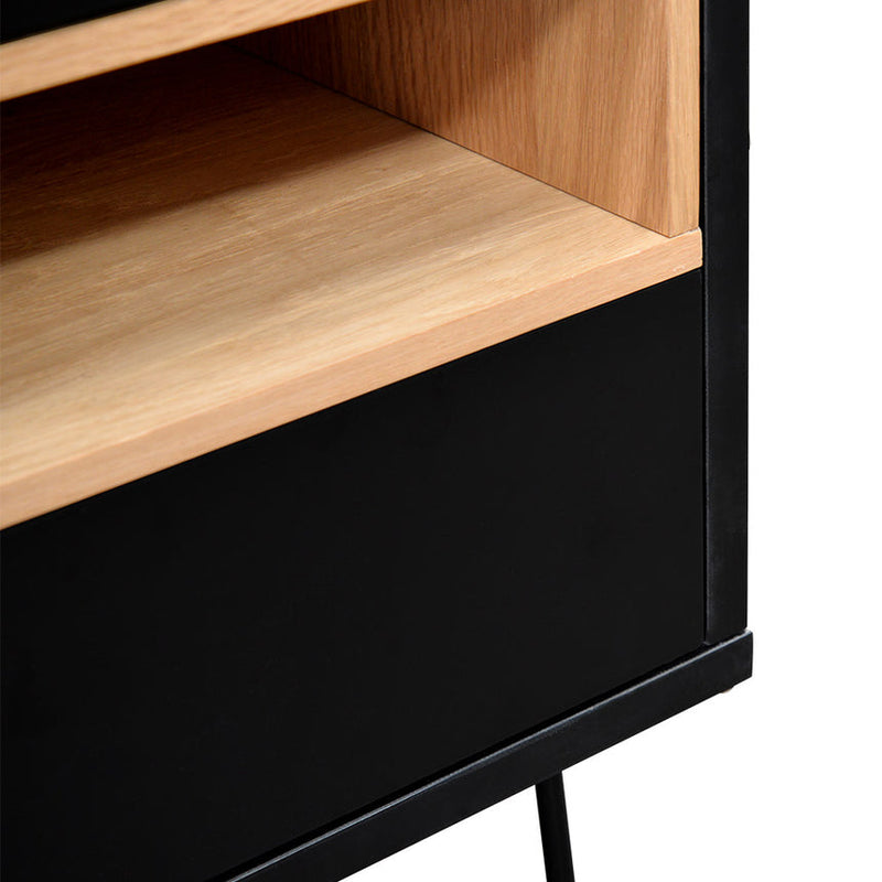 Bedside Table - Black