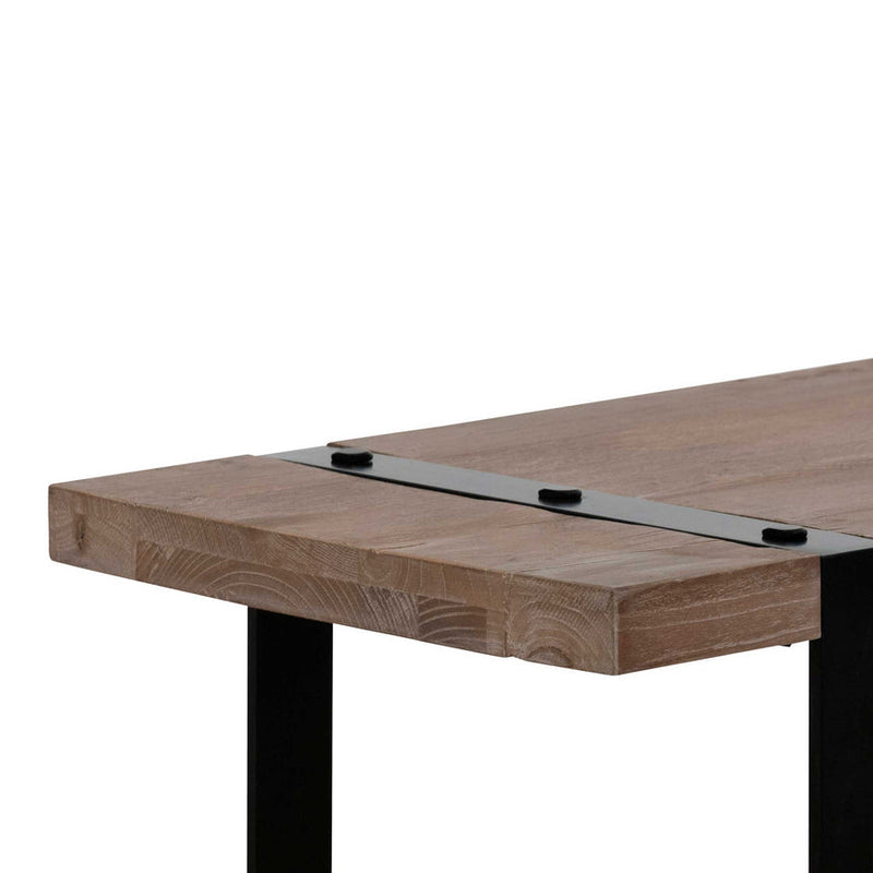 1.5m Reclaimed Elm Narrow Wood Console Table