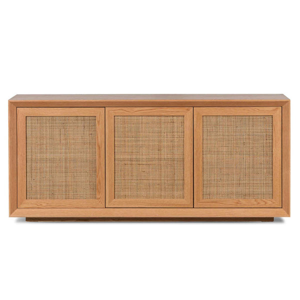 Rattan Doors 1.8m Buffet Unit - Natural