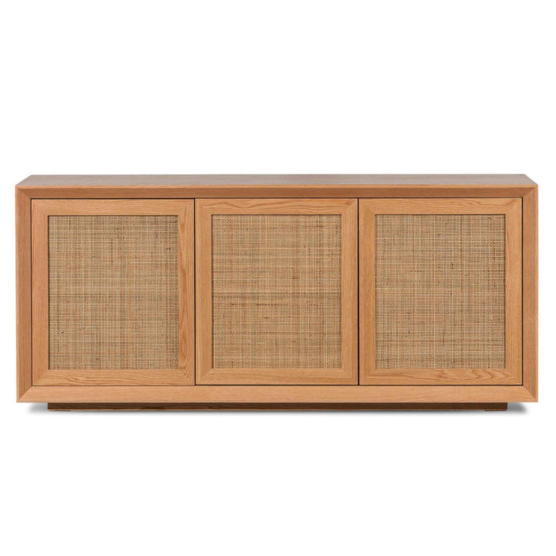 Rattan Doors 1.8m Buffet Unit - Natural