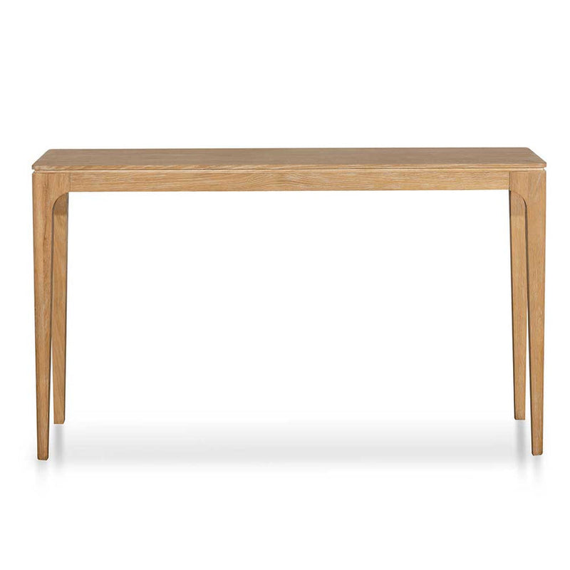 1.4m Oak Console Table - Natural