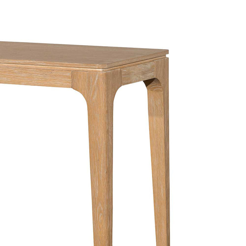 1.4m Oak Console Table - Natural