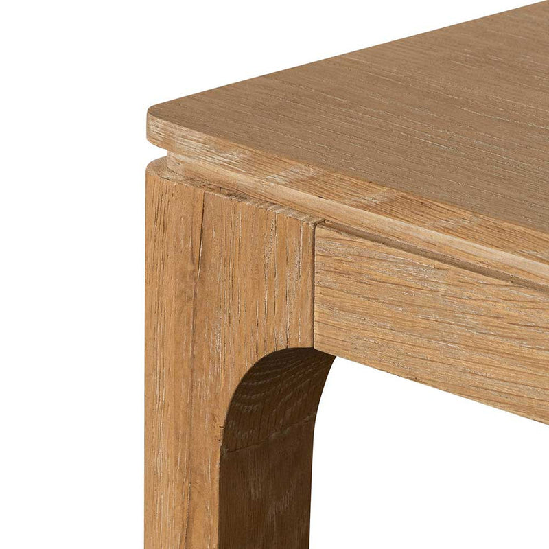 1.4m Oak Console Table - Natural