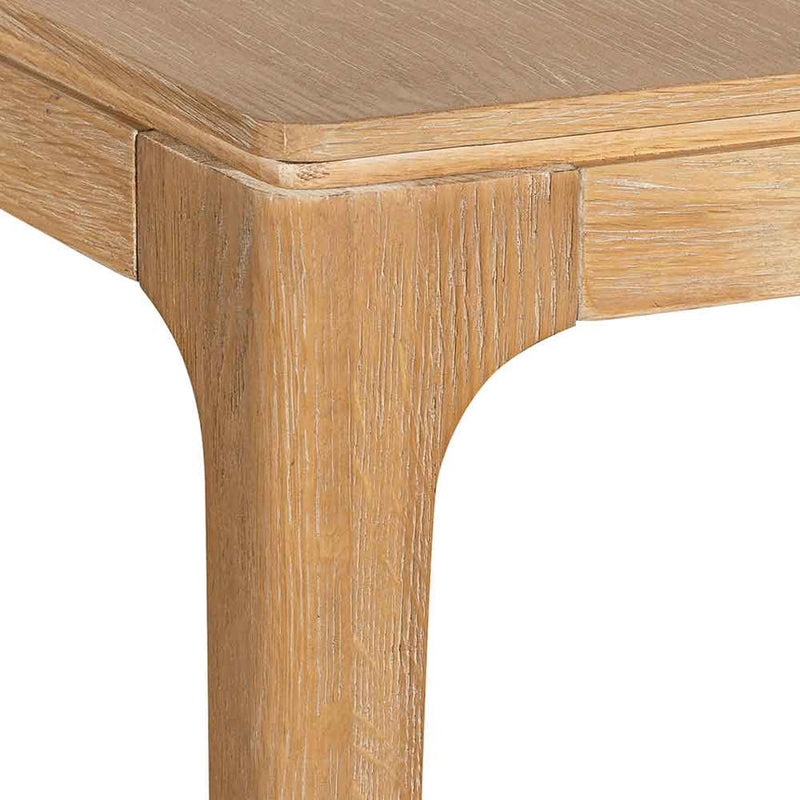 1.4m Oak Console Table - Natural