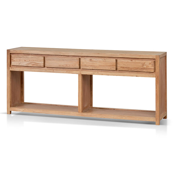 CDT6487 Reclaimed 1.8m Console Table - Natural