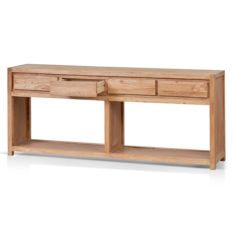 CDT6487 Reclaimed 1.8m Console Table - Natural