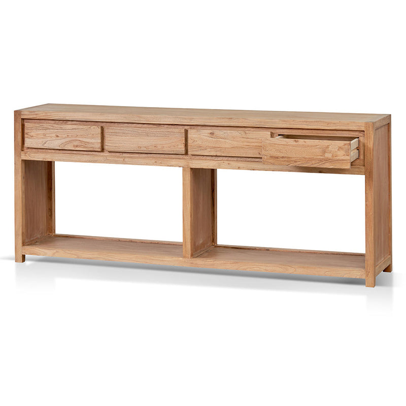 CDT6487 Reclaimed 1.8m Console Table - Natural