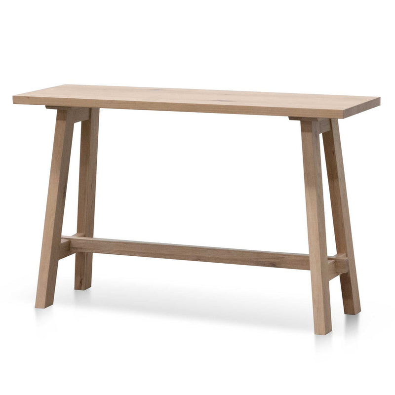 1.2m Wooden Coffee Table - Washed Natural