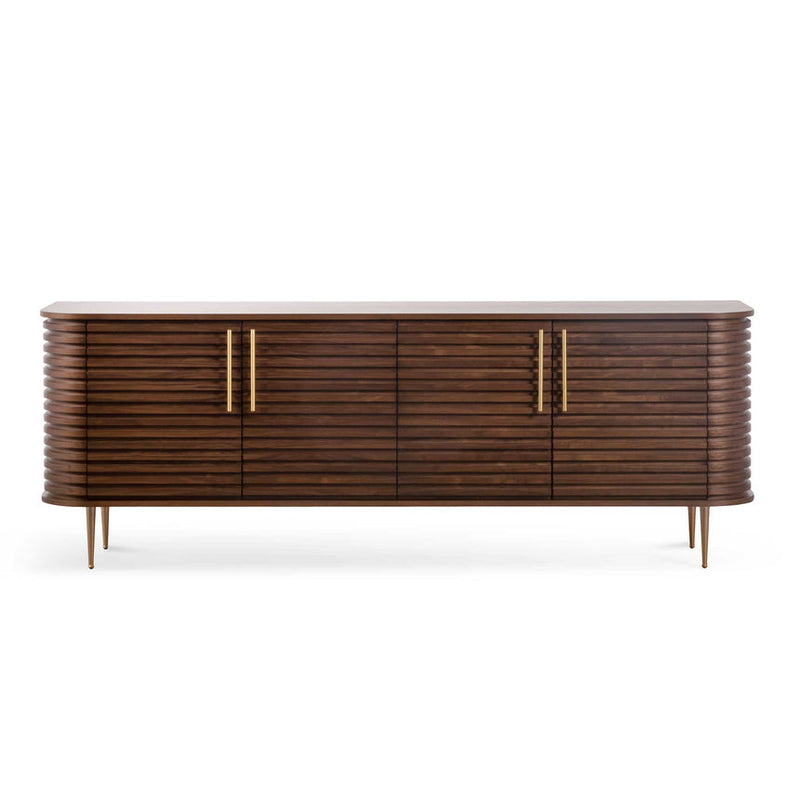 2.2m Buffet Unit - Walnut