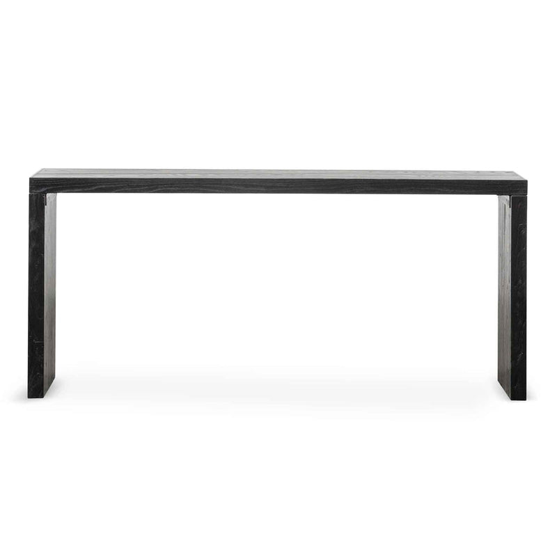 Reclaimed Console Table - Black