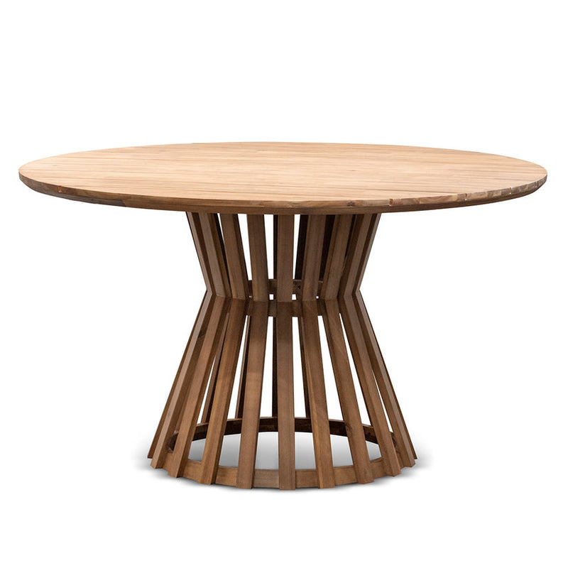 1.35m Round Dining Table - Natural Light