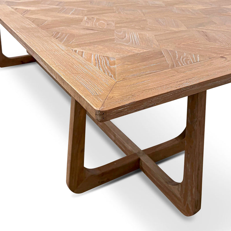 3m Oak Dining Table - Natural