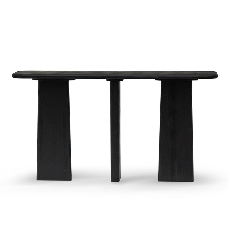 1.6m Console Table - Full Black