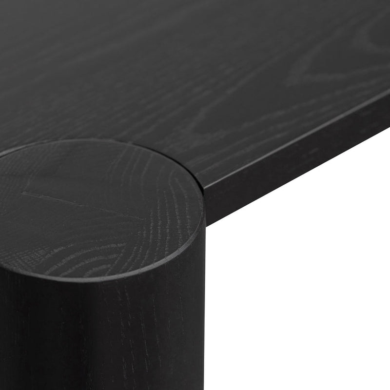 1.5m Console Table - Full Black