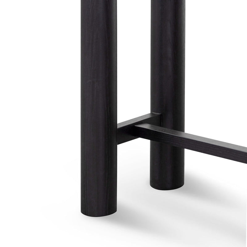 1.5m Console Table - Full Black