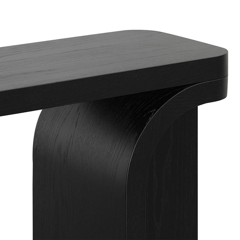 CDT8243-CN 1.5m Console Table - Black Oak