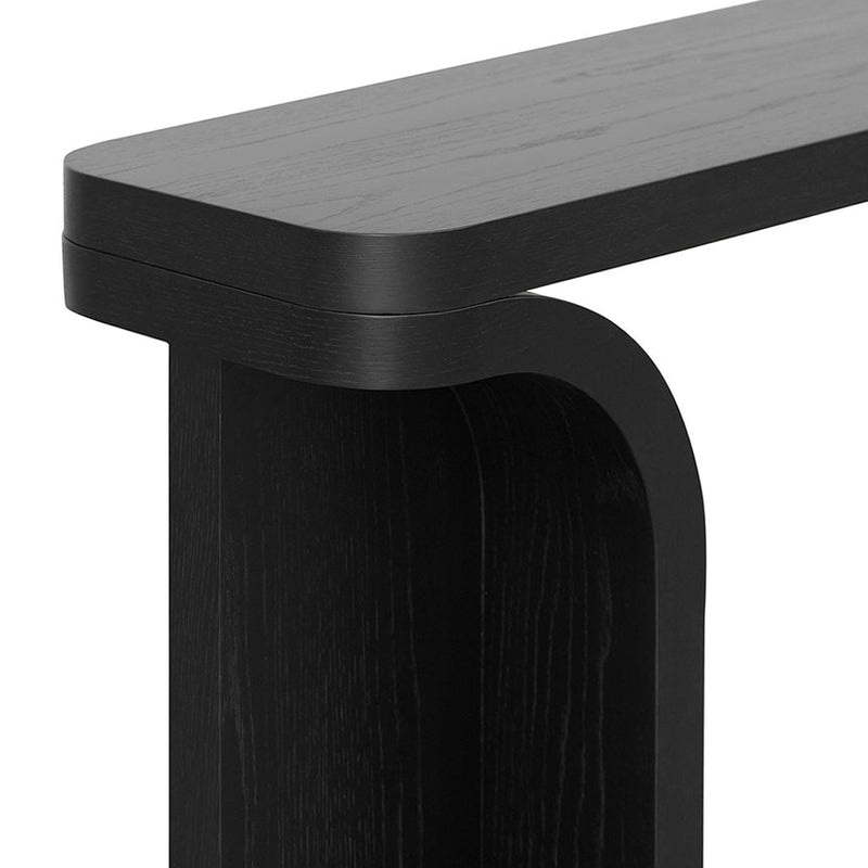 CDT8243-CN 1.5m Console Table - Black Oak