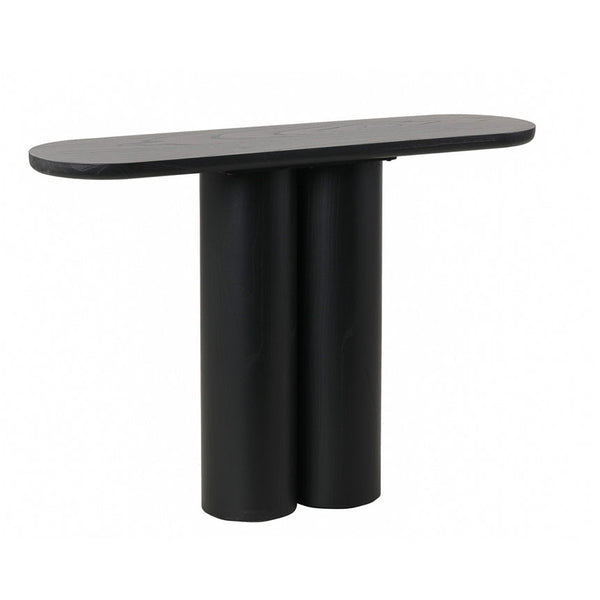 CDT8291-NI 1.4m ELM Console Table - Full Black