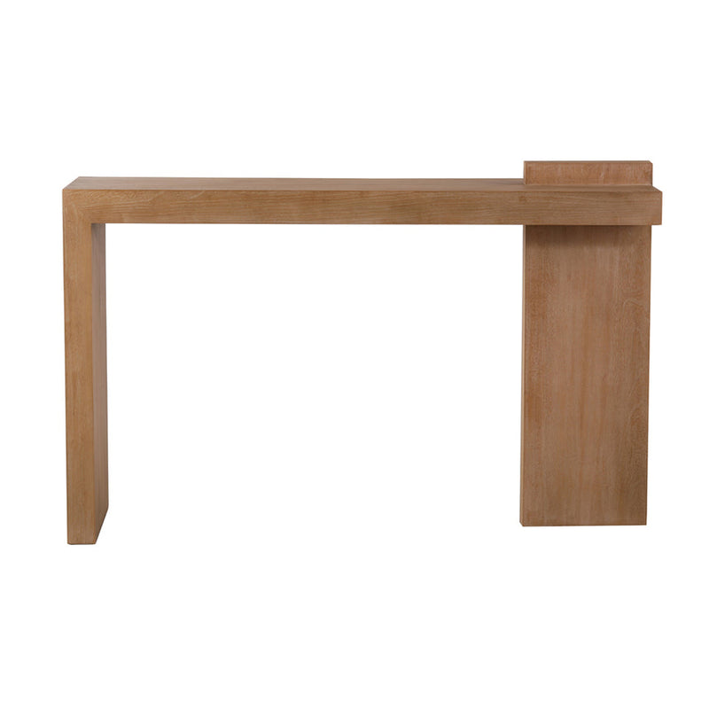 1.6m ELM Console Table - Natural