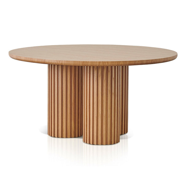 1.5m Round Dining Table - Natural