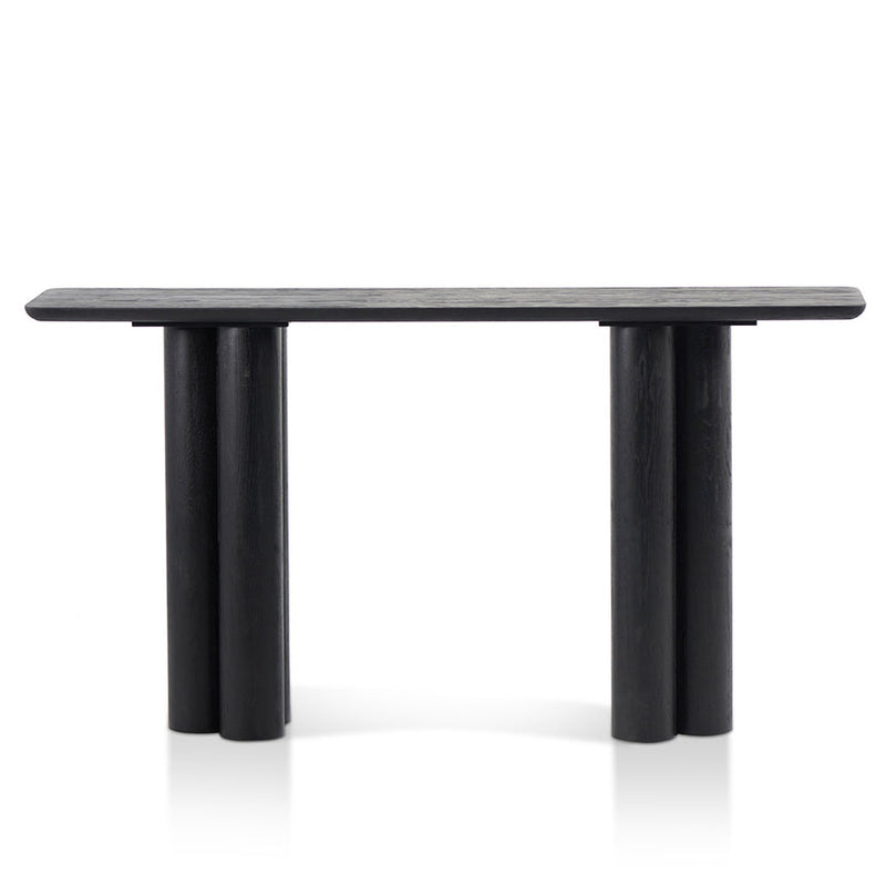 1.6m Console Table - Full Black