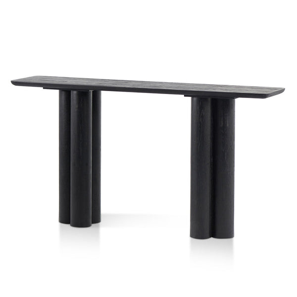 1.6m Console Table - Full Black