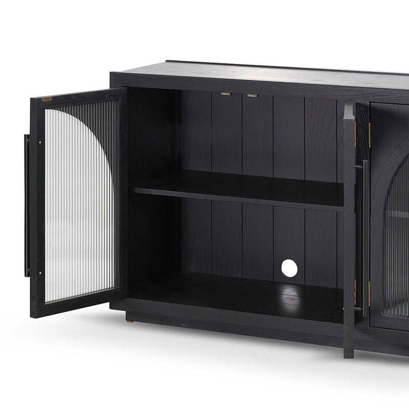 1.78m Sideboard Unit - Full Black