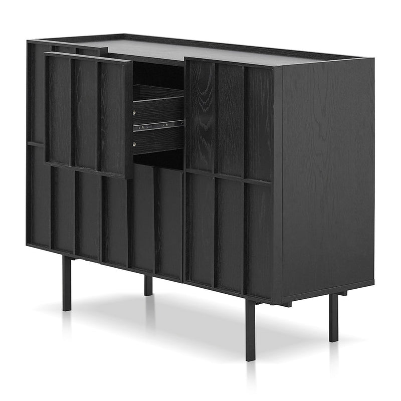 1.2m Buffets Unit - Full Black