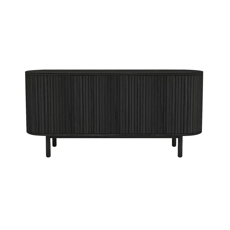 1.6m Sideboard Unit - Full Black