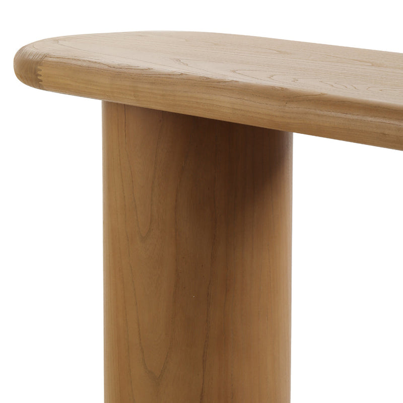 1.52m New Elm Console Table - Natural