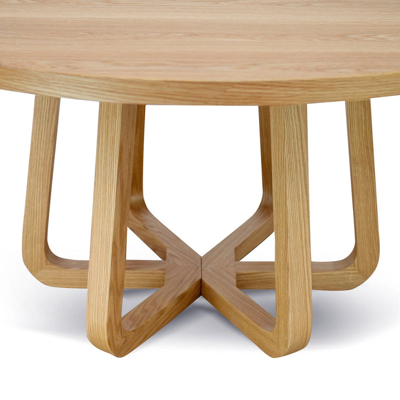 1.5m Round Dining Table - Natural