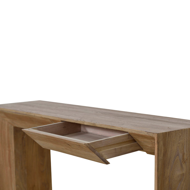 1.5m Console Table - Natural