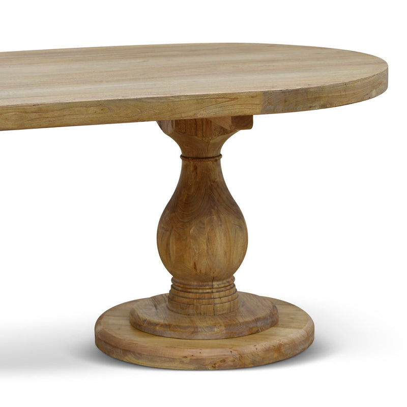 2.4m Dining Table - Natural