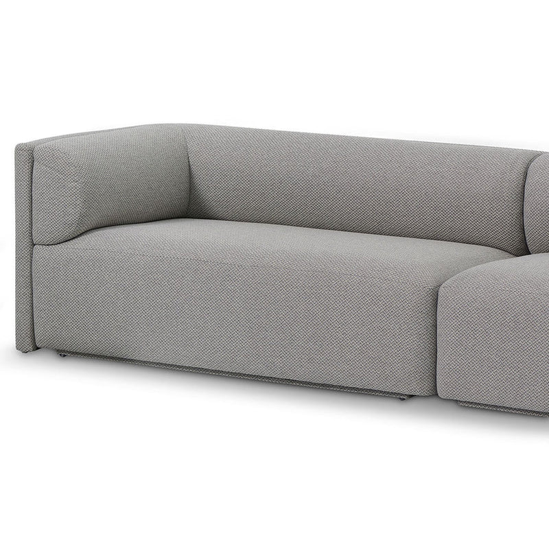 CLC6649-CA 4 Seater Fabric Sofa - Grey