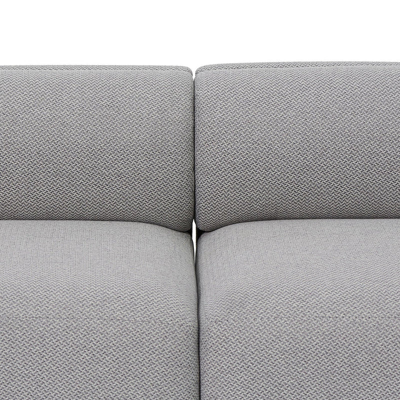 CLC6649-CA 4 Seater Fabric Sofa - Grey