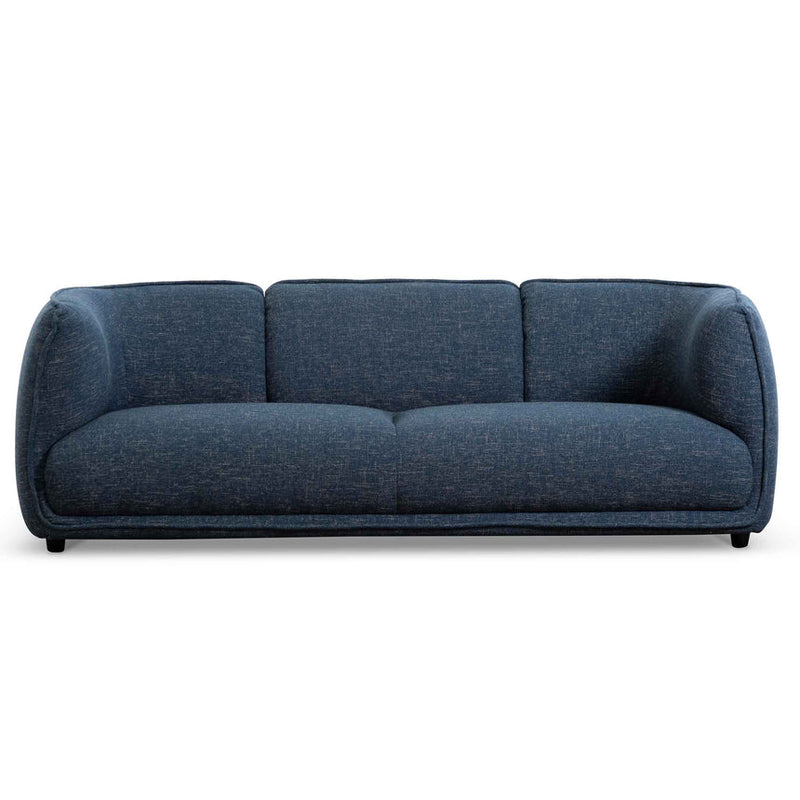 3 Seater Fabric Sofa- Light Texture Grey