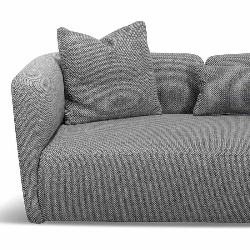 3 Seater Fabric Sofa - Passive Grey