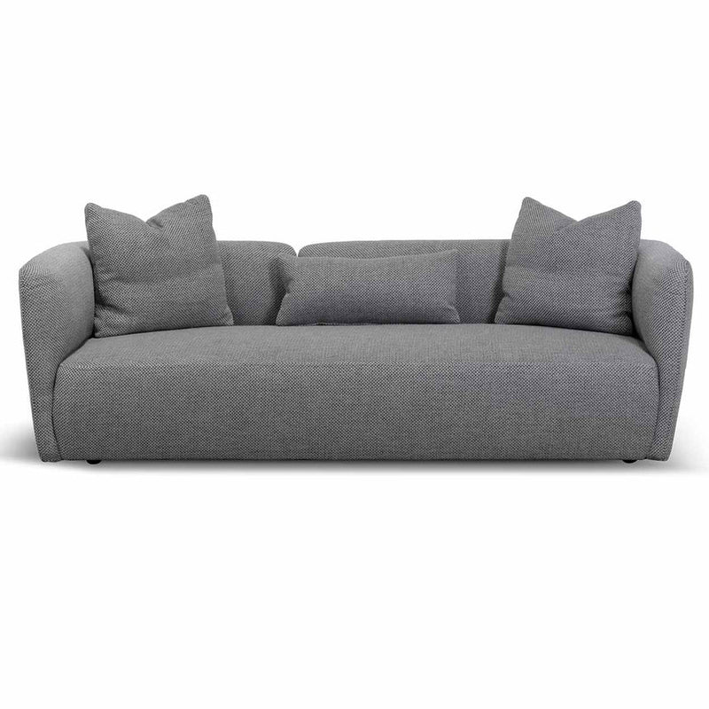 3 Seater Fabric Sofa - Passive Grey