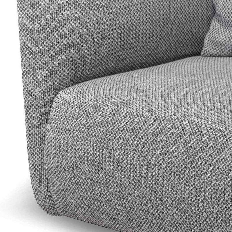 3 Seater Fabric Sofa - Passive Grey