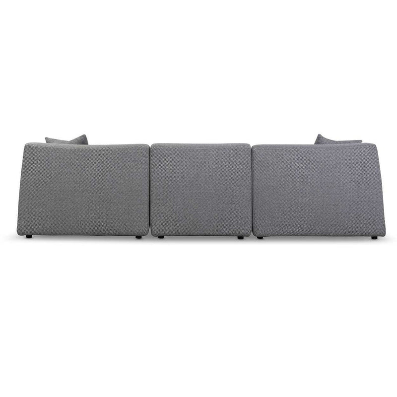 CLC6827-YY 3 Seater Right Chaise Sofa - Passive Grey