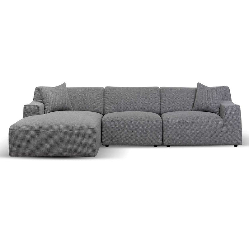 CLC6827-YY 3 Seater Right Chaise Sofa - Passive Grey