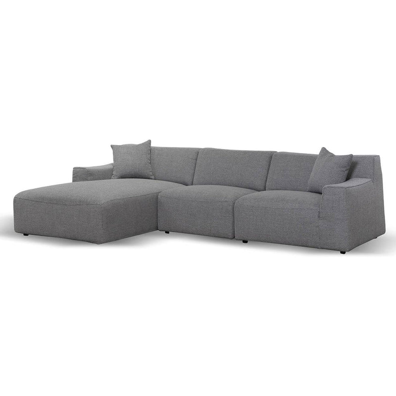 CLC6827-YY 3 Seater Right Chaise Sofa - Passive Grey