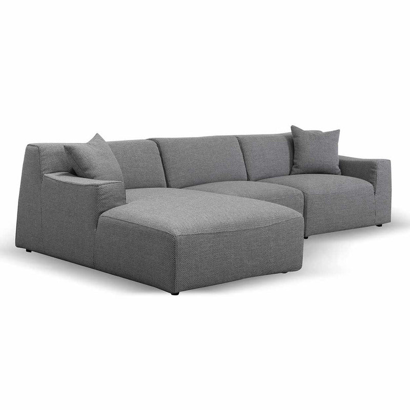 CLC6826-YY 3 Seater Right Chaise Sofa - Noble Grey