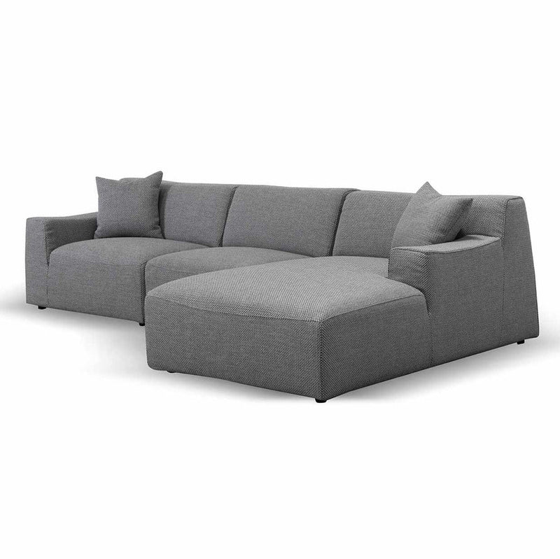 CLC6827-YY 3 Seater Right Chaise Sofa - Passive Grey