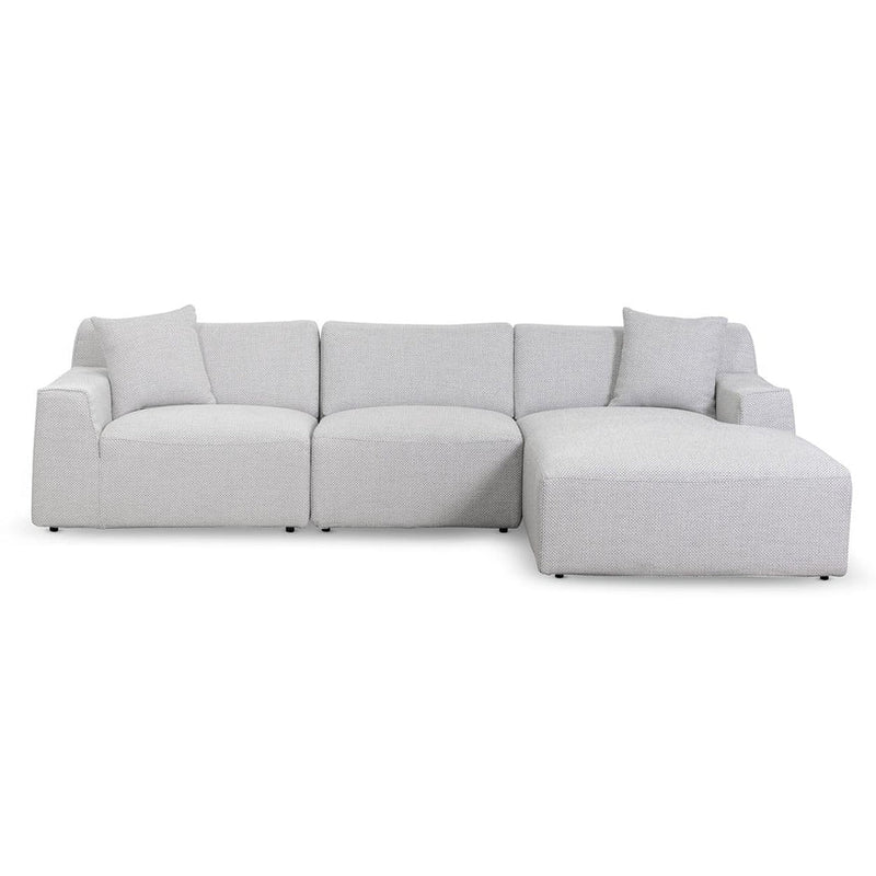 CLC6826-YY 3 Seater Right Chaise Sofa - Noble Grey