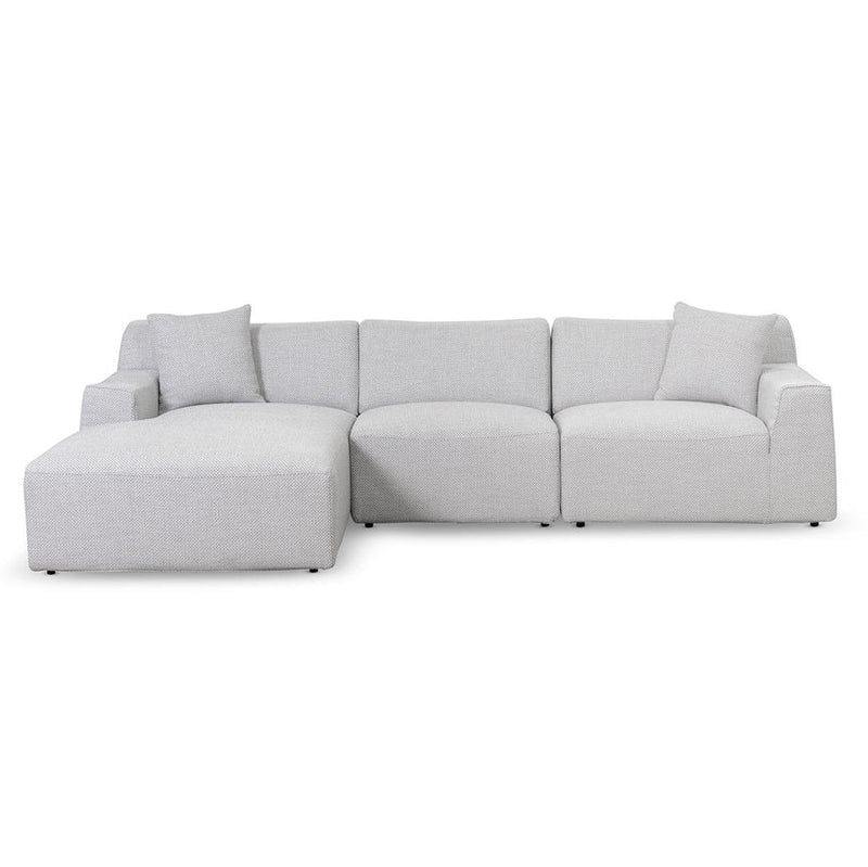 CLC6827-YY 3 Seater Right Chaise Sofa - Passive Grey