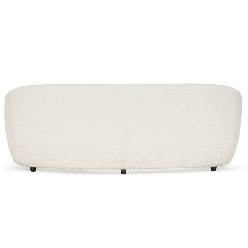 CLC6829-CA 3 Seater Sofa - Ivory White Boucle