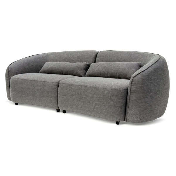 3 Seater Fabric Sofa - Graphite Grey