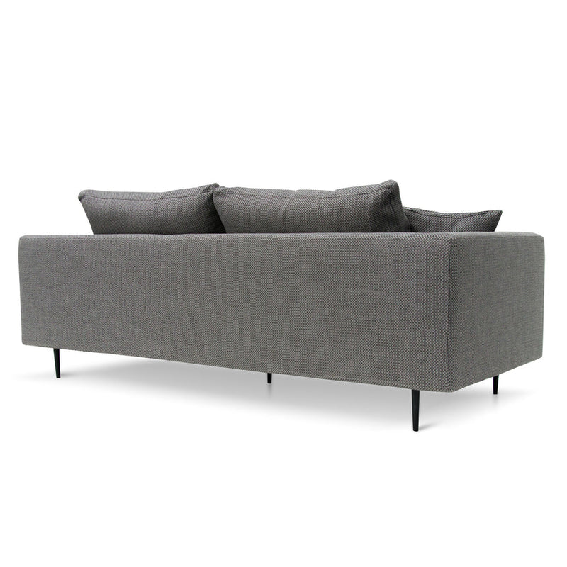 4 Seater Fabric Sofa - Noble Grey