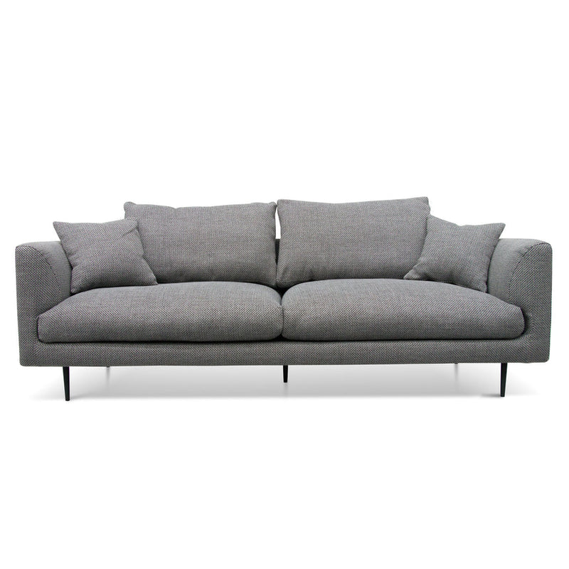 4 Seater Fabric Sofa - Noble Grey